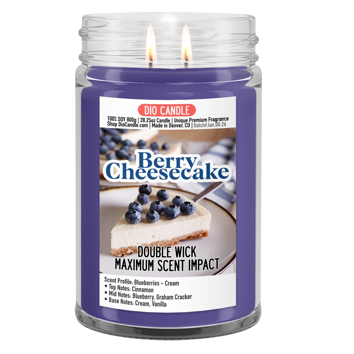 Berry Cheesecake Candle