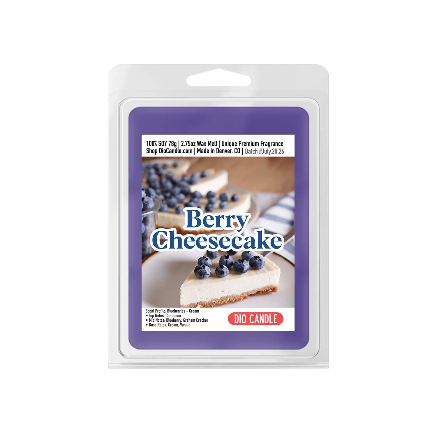 Berry Cheesecake Candle