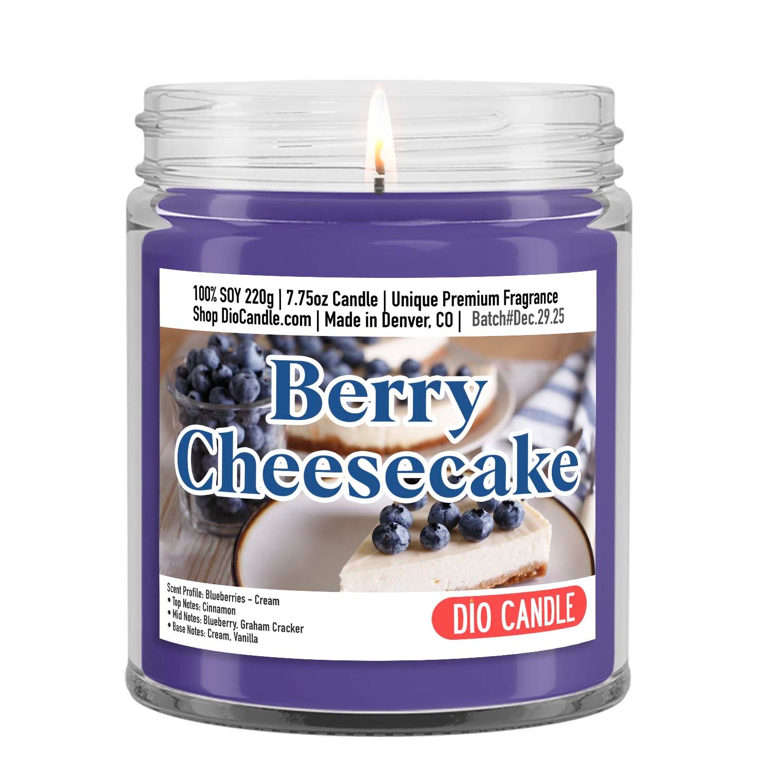 Berry Cheesecake Candle