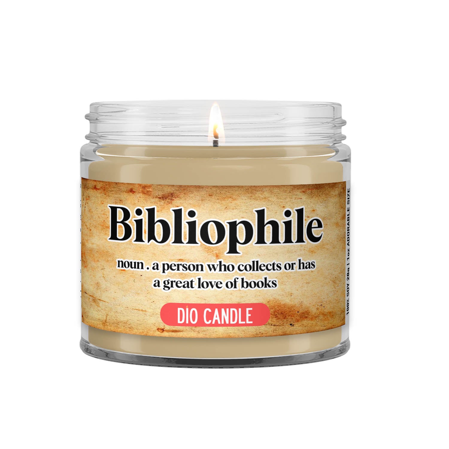 Bibliophile Candle