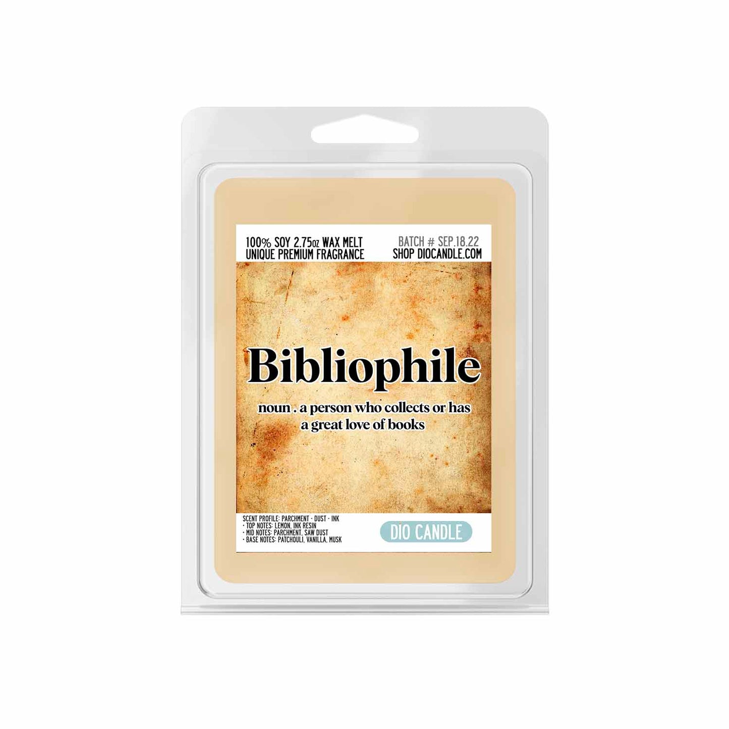 Bibliophile Candle