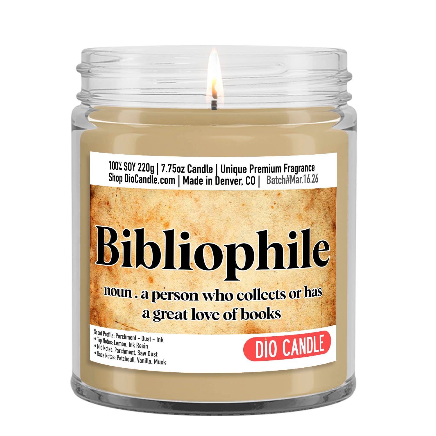 Bibliophile Candle