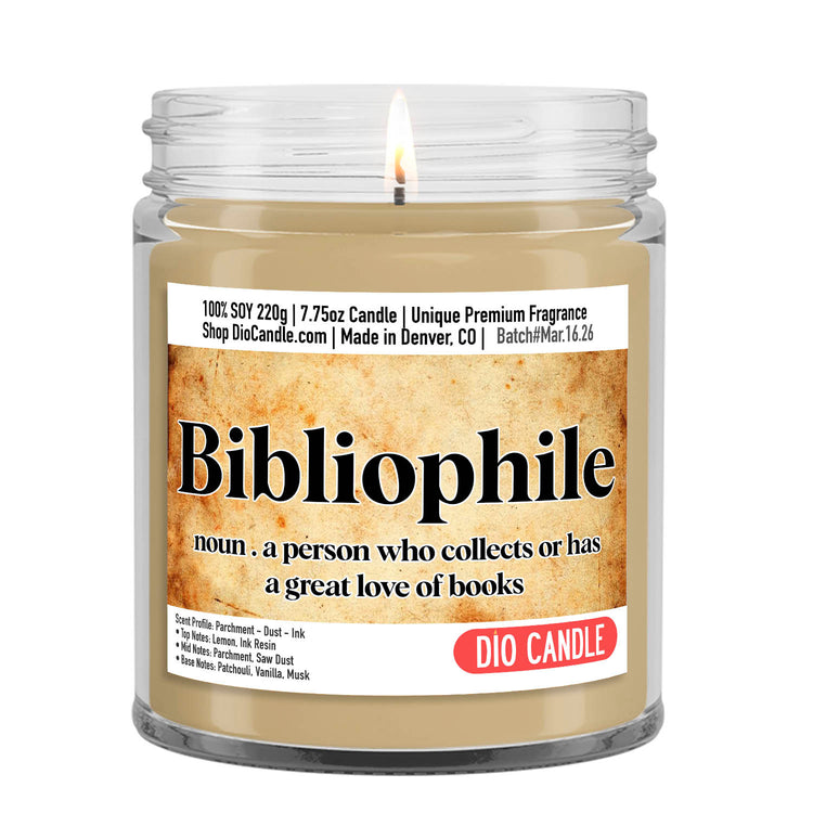 Bibliophile Candle