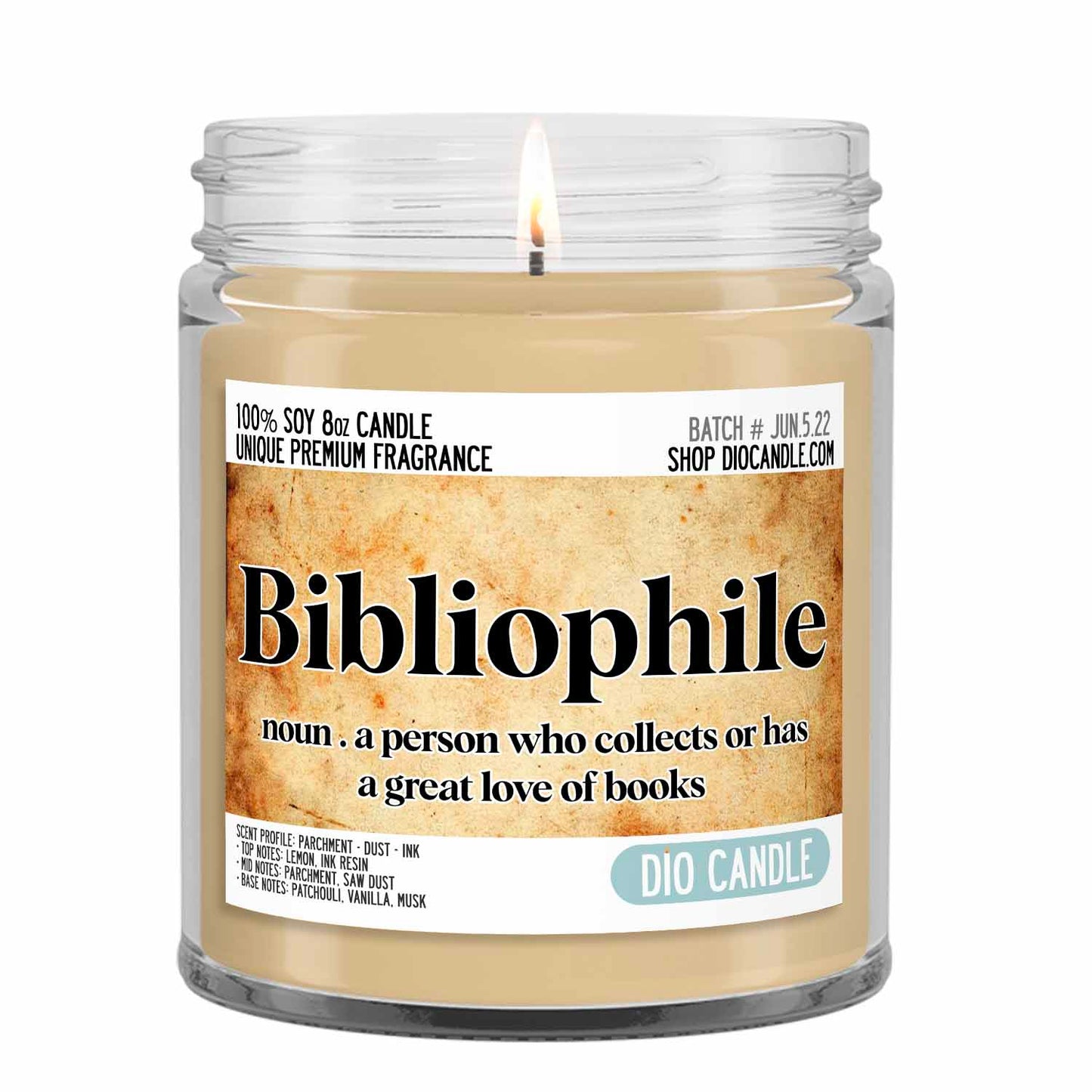 Bibliophile Candle