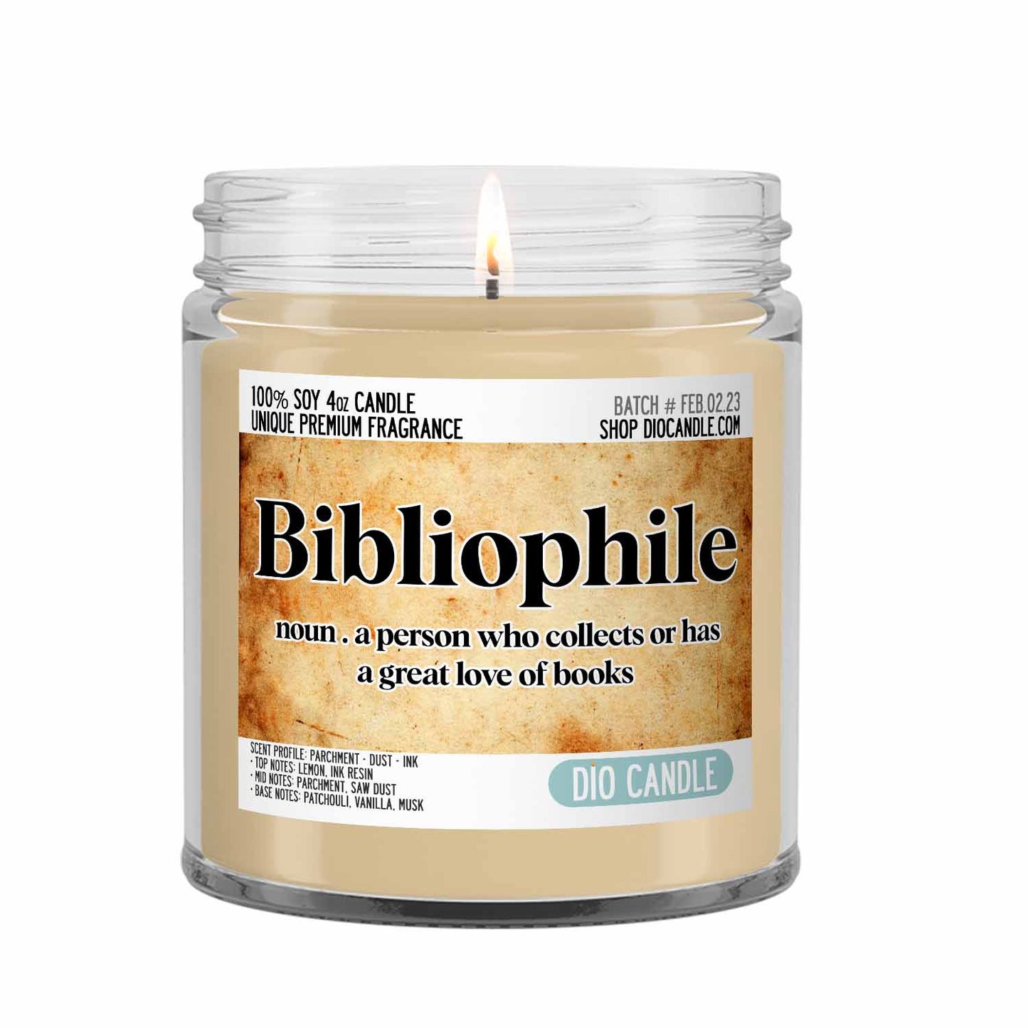 Bibliophile Candle