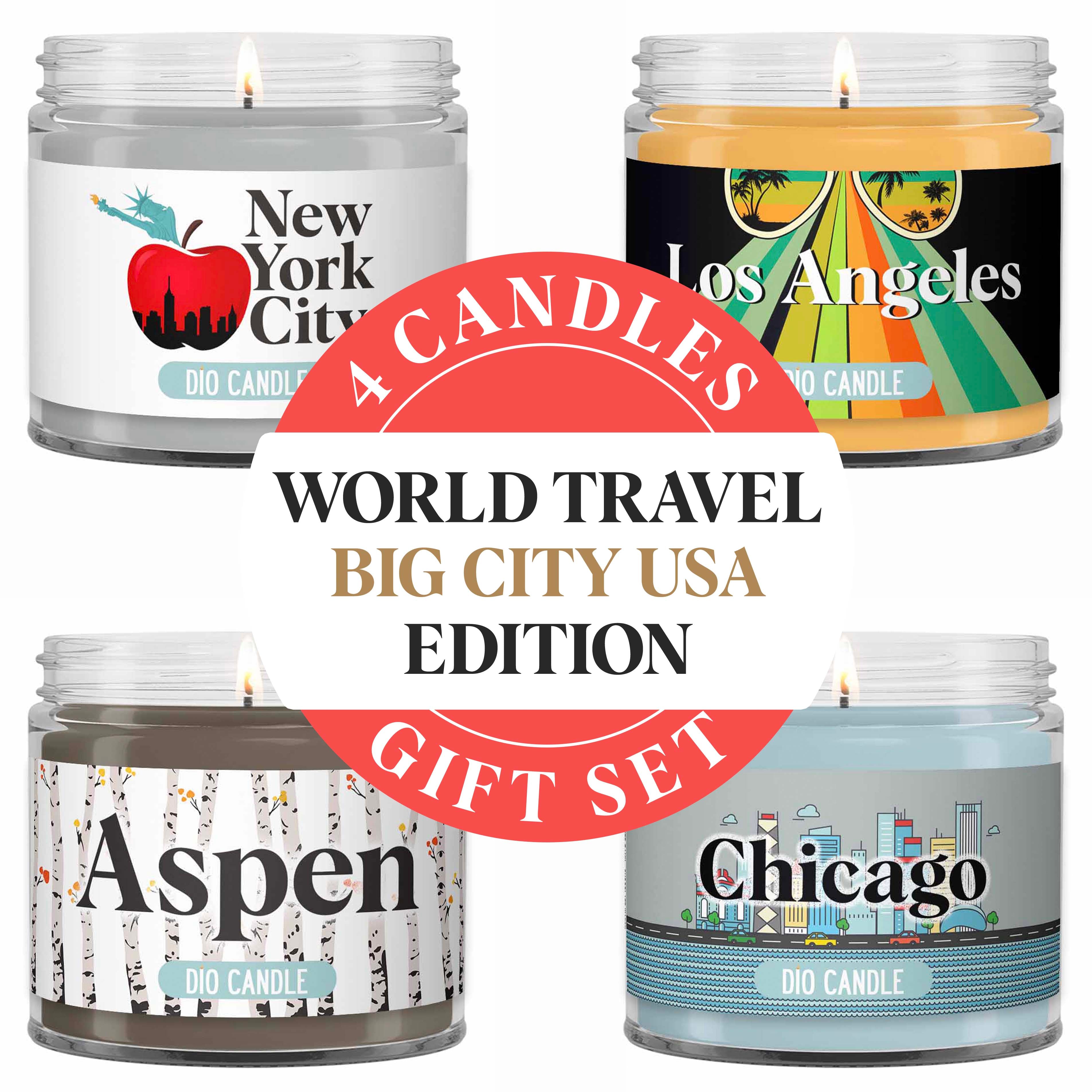 Build Your Own World Travel Candle Gift Set