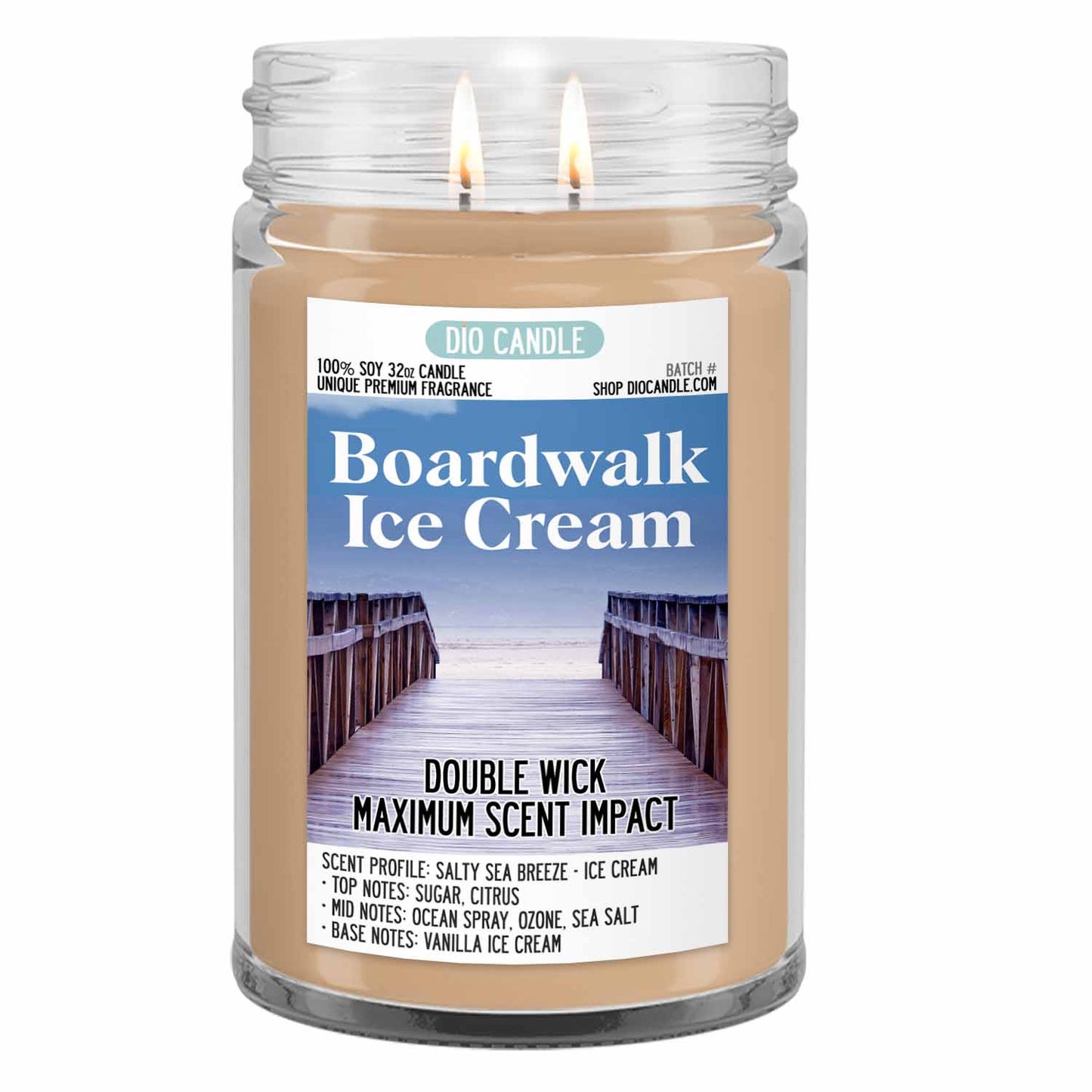 Boardwalk Ice Cream Candle