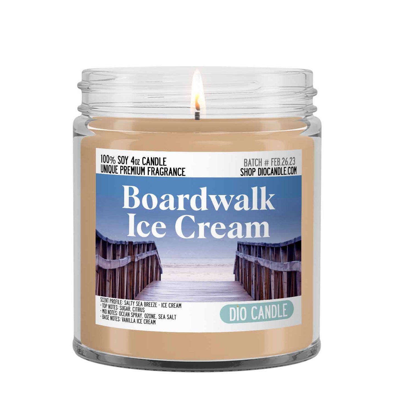 Boardwalk Ice Cream Candle