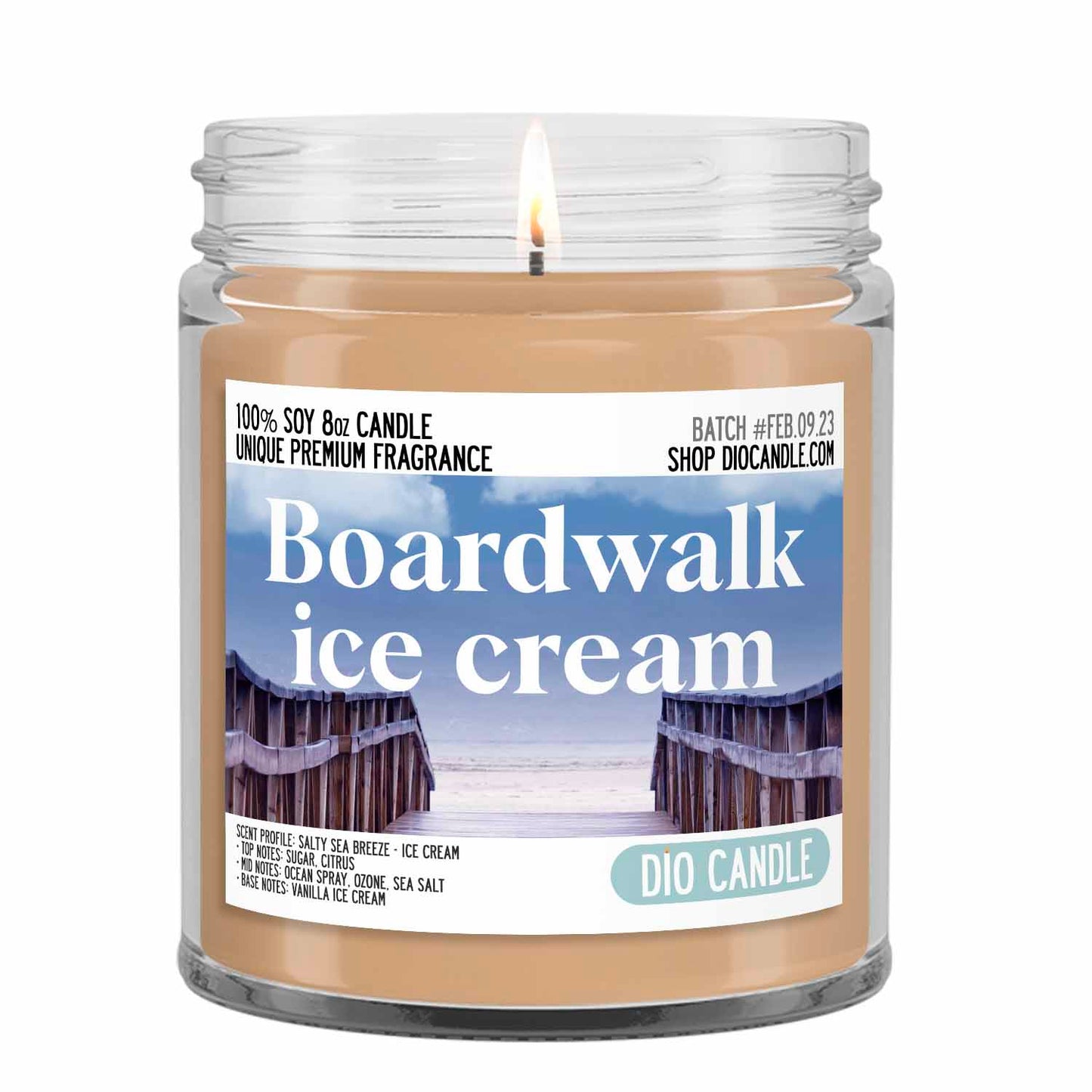 Boardwalk Ice Cream Candle