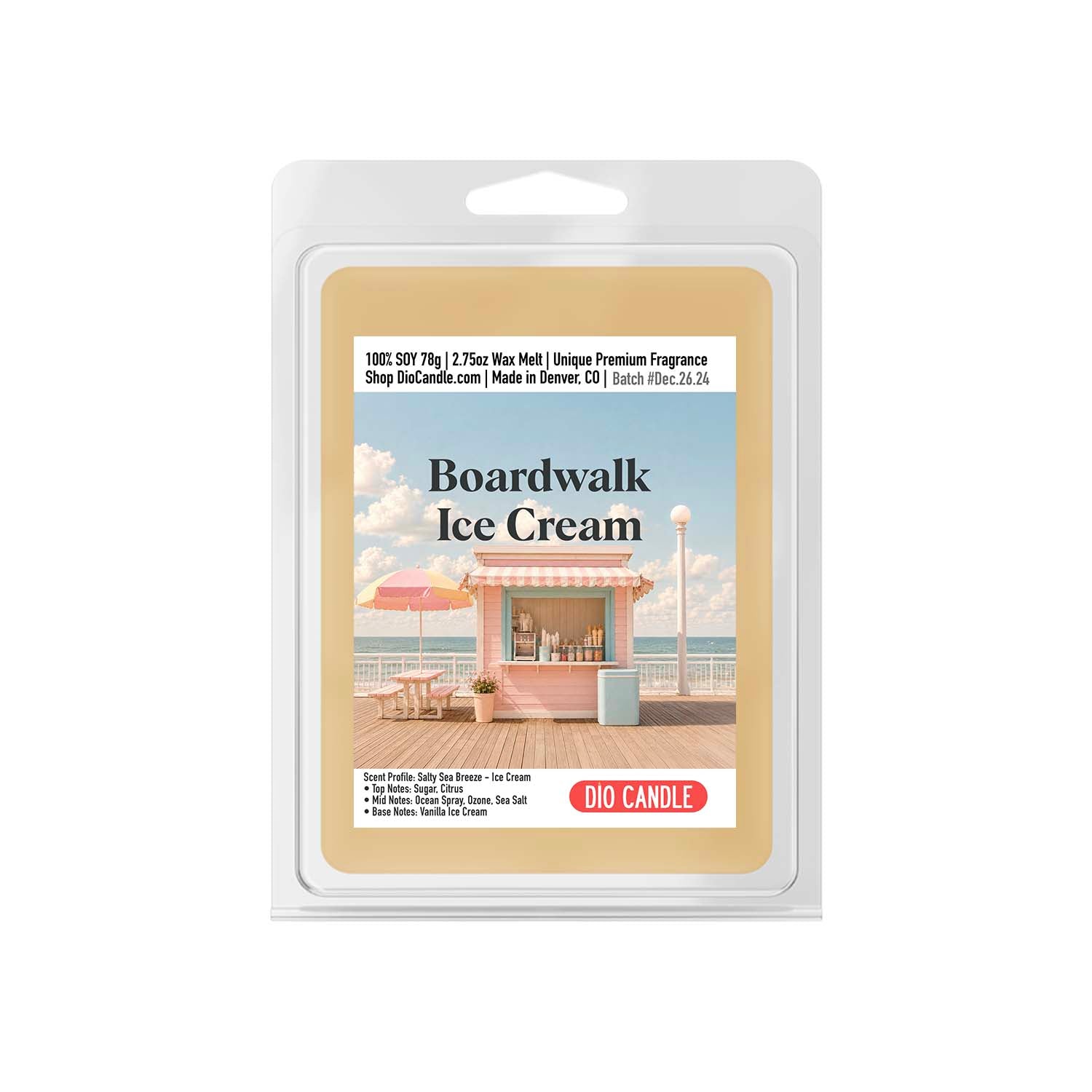 Boardwalk Ice Cream Candle