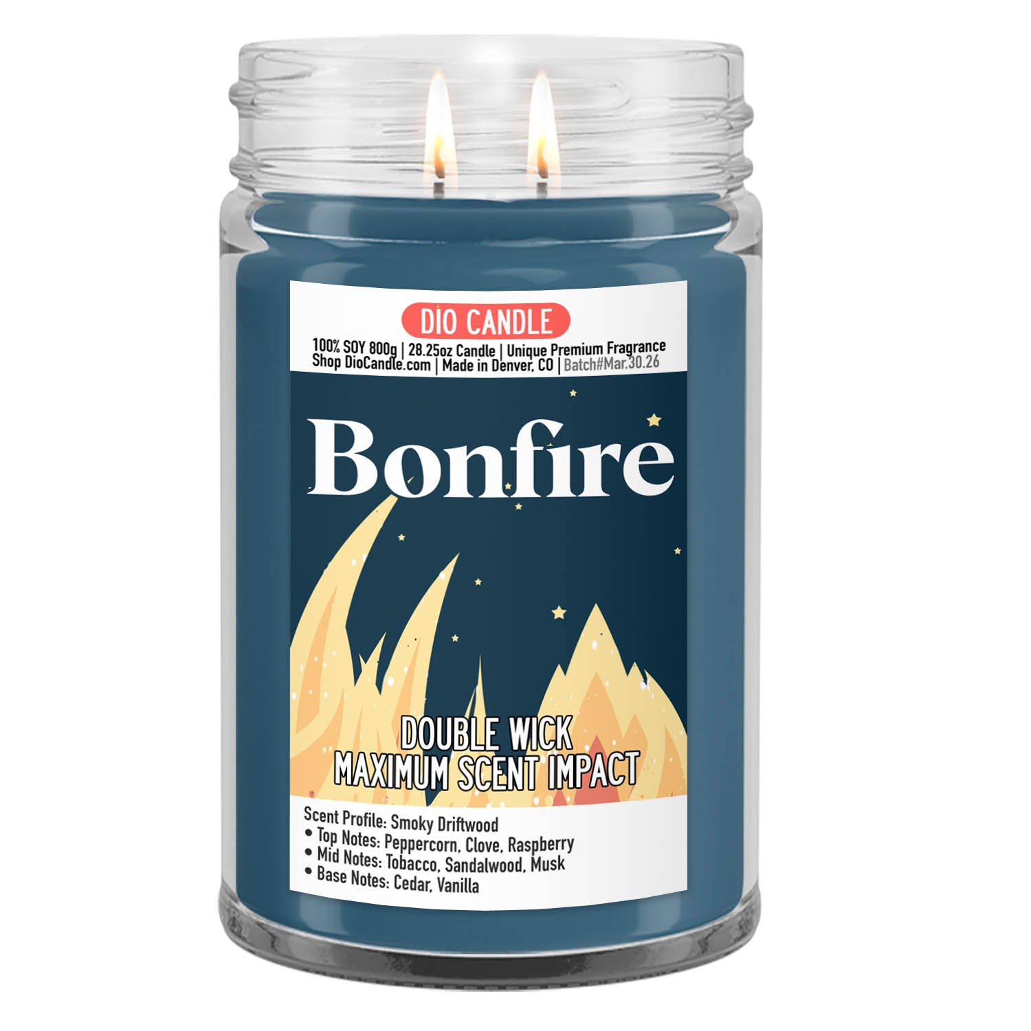 Bonfire Candle
