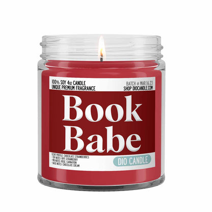 Book Babe Candle
