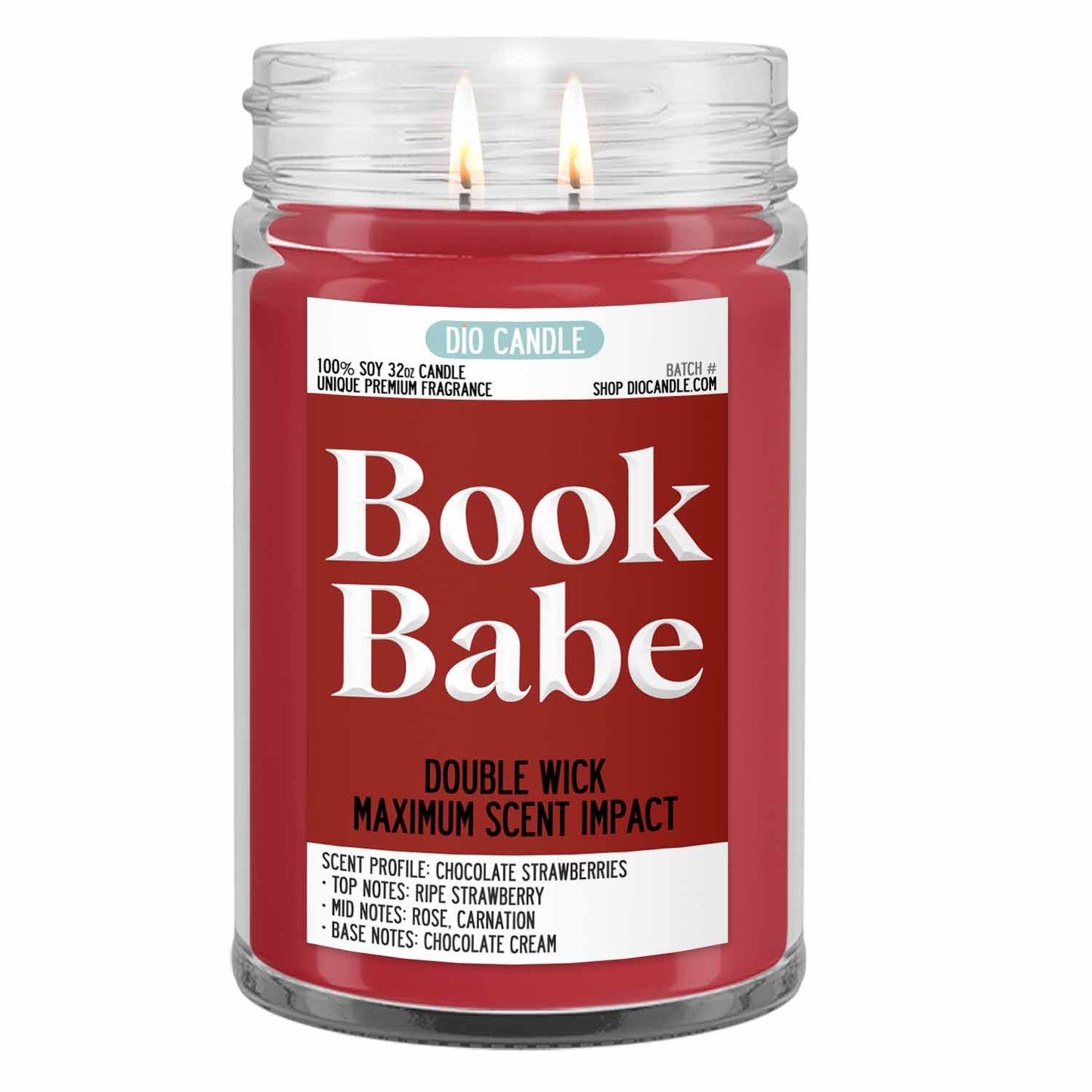 Book Babe Candle