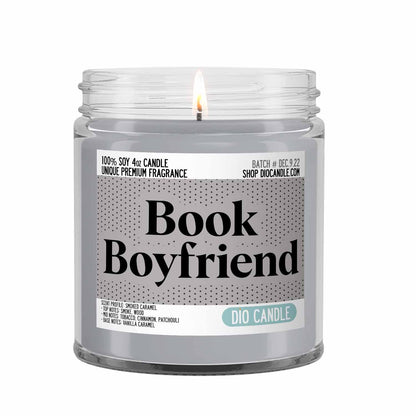 Book Boyfriend Candle