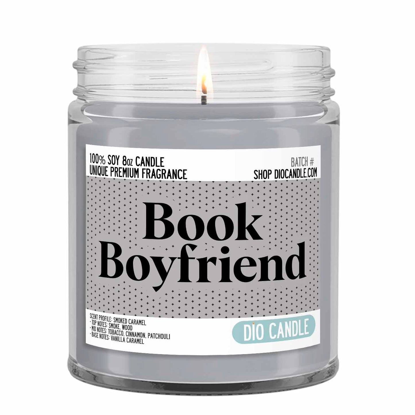 Book Boyfriend Candle