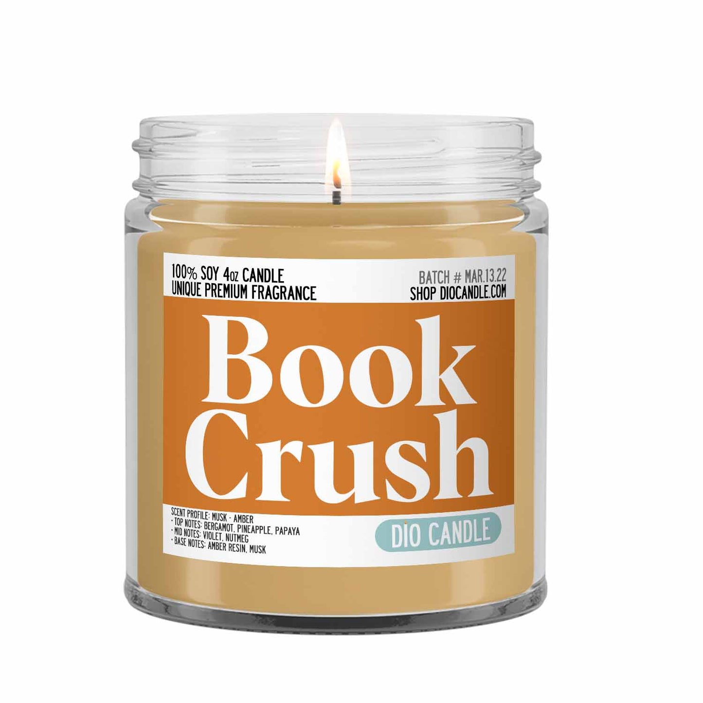 Book Crush Candle