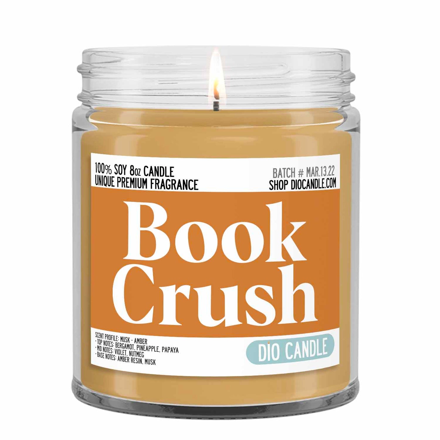 Book Crush Candle