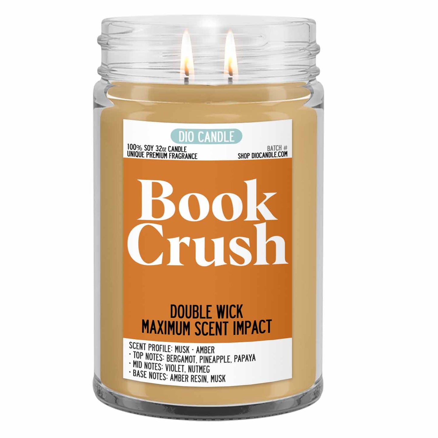 Book Crush Candle