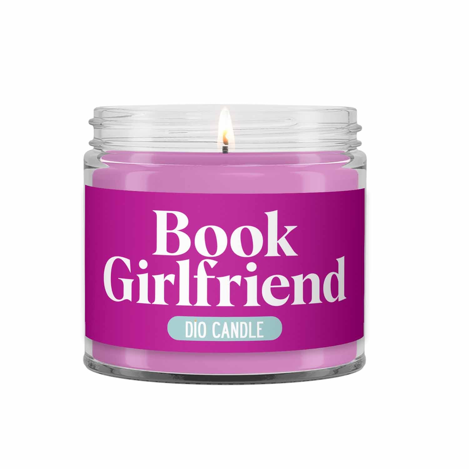 Book Girlfriend Candle