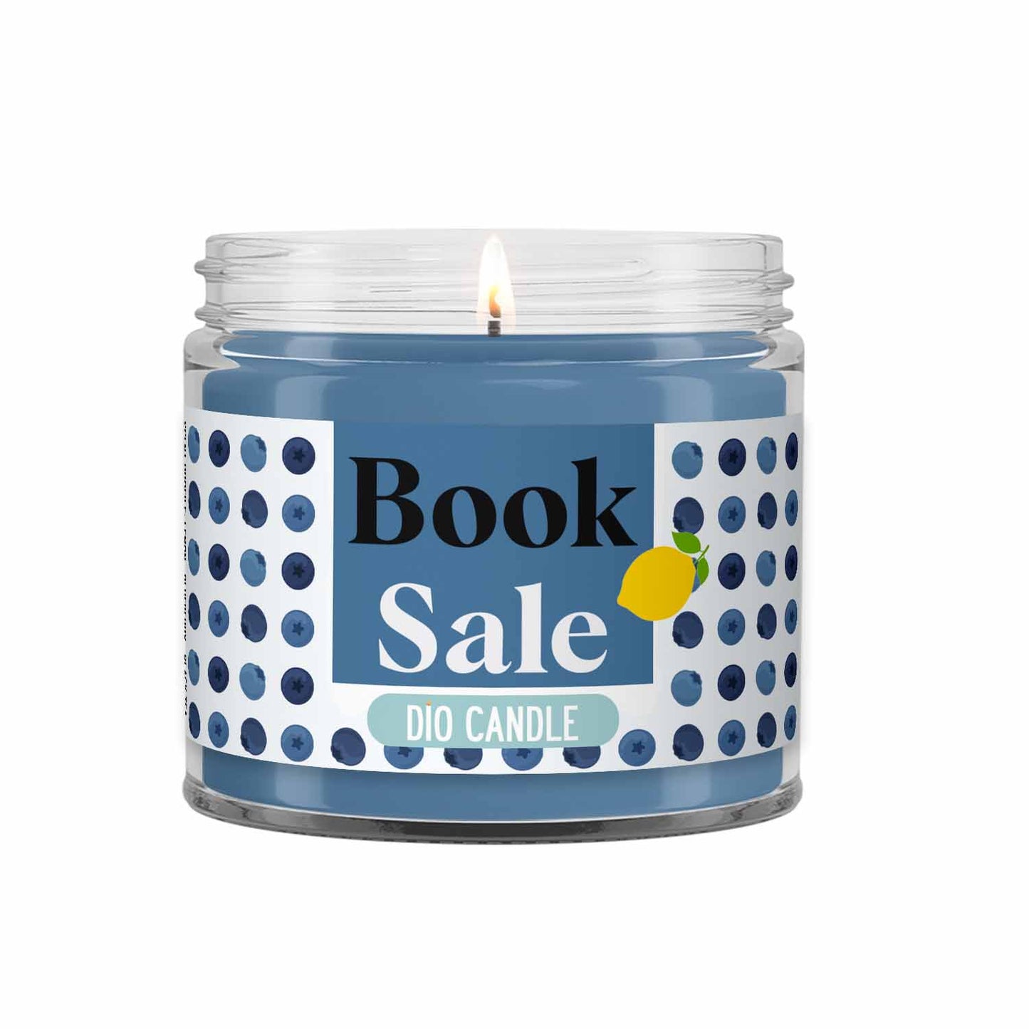 Book Sale Candle