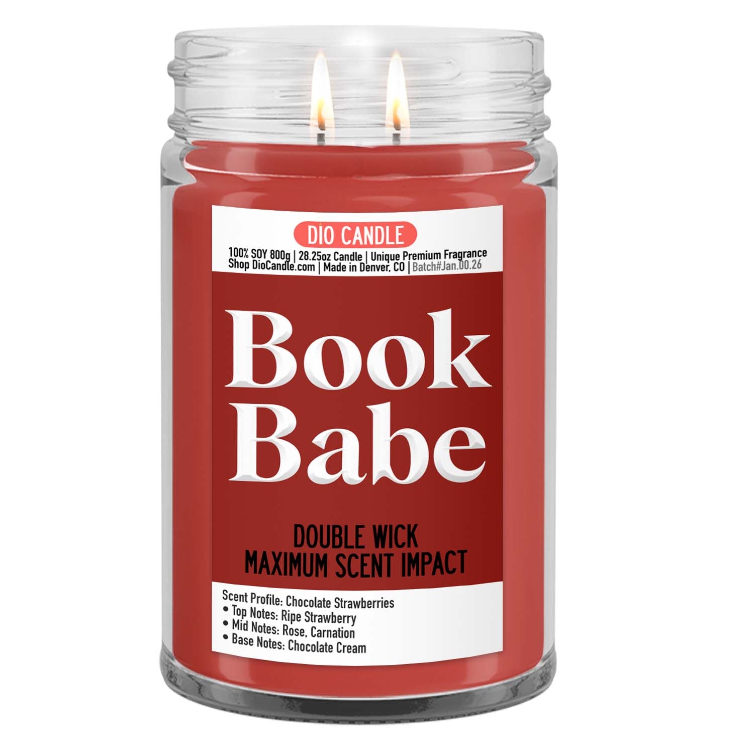 Book Babe Candle