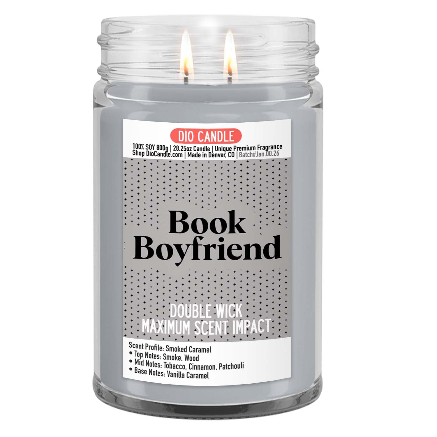 Book Boyfriend Candle
