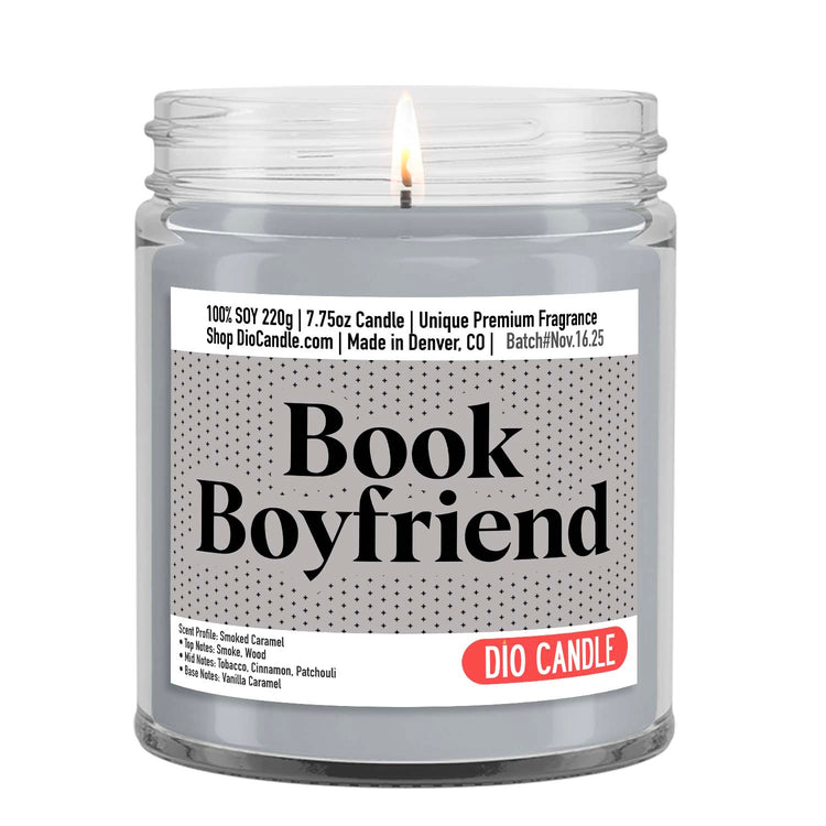 Book Boyfriend Candle