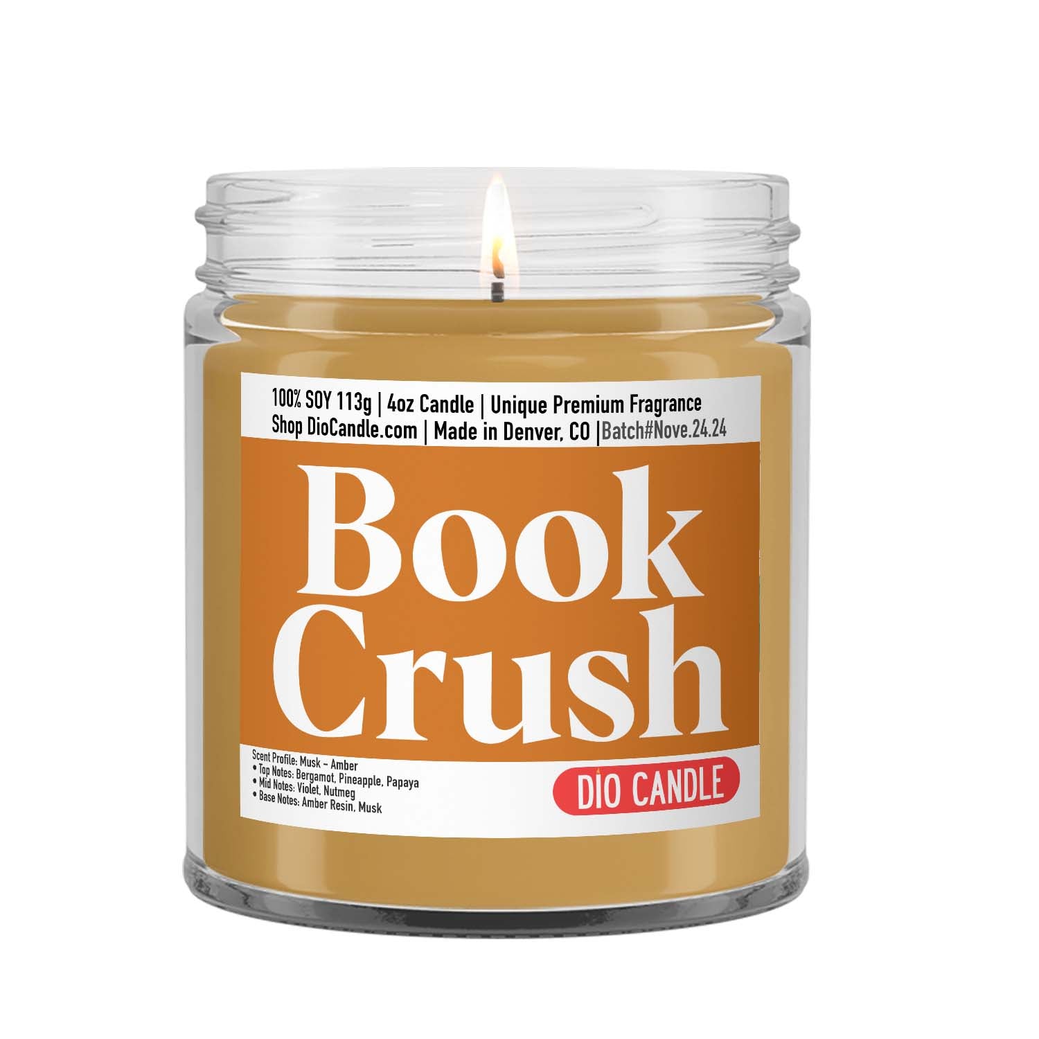 Book Crush Candle