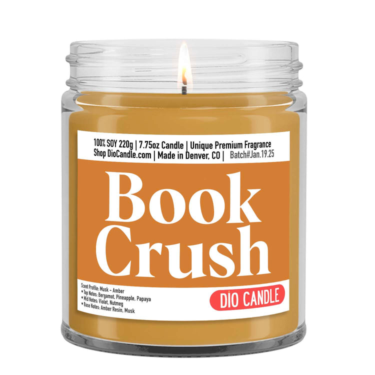 Book Crush Candle