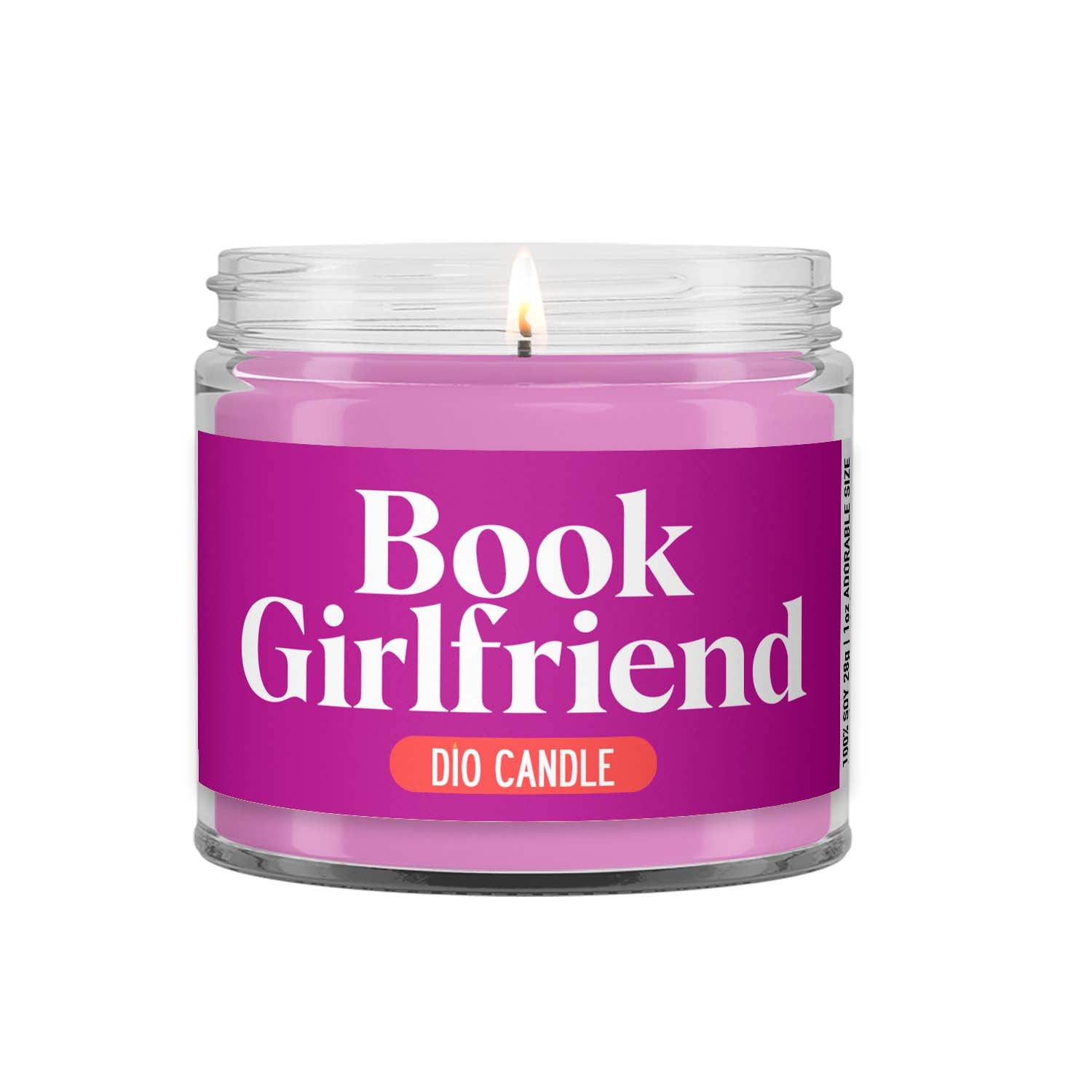 Book Girlfriend Candle