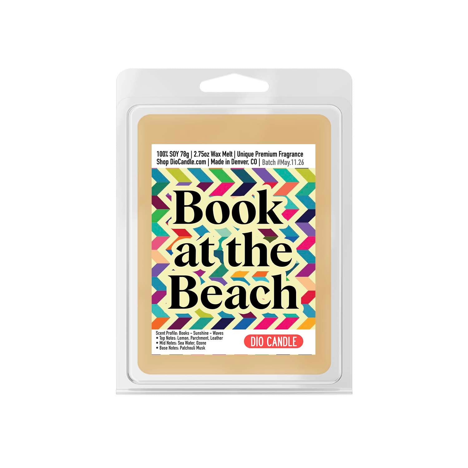 Book at the Beach Candle