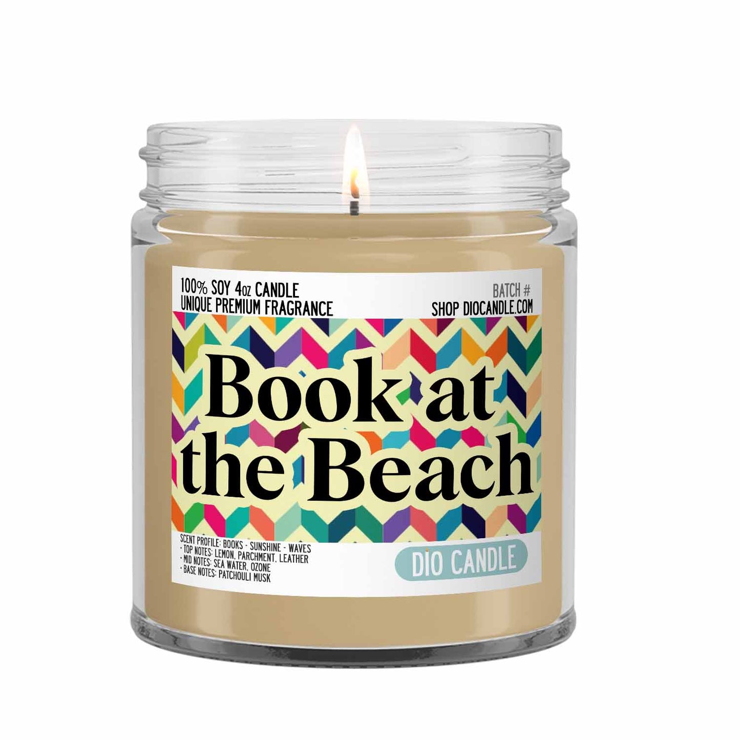 Book at the Beach Candle