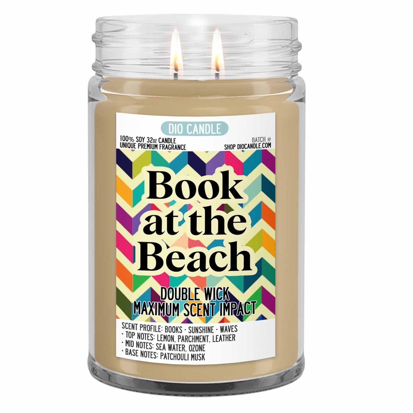 Book at the Beach Candle