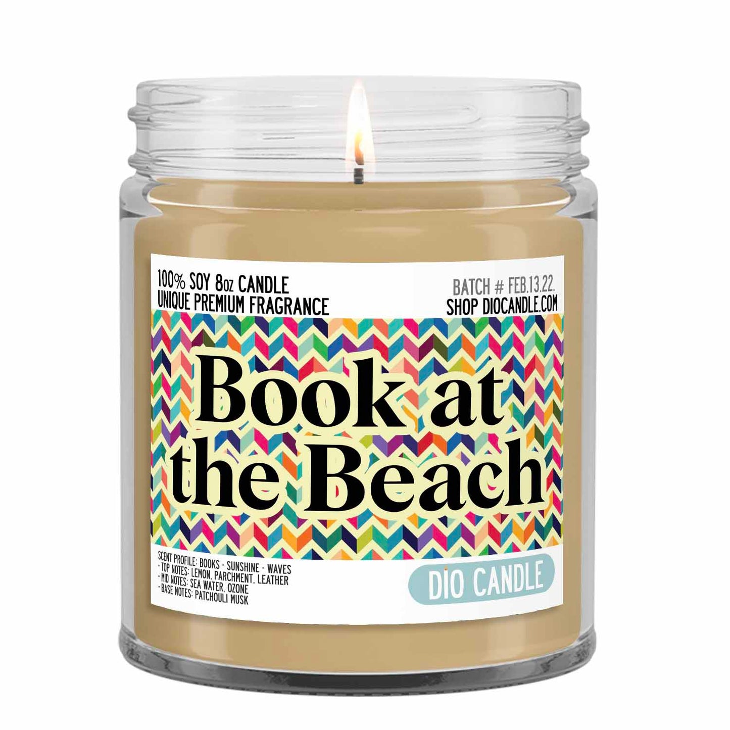 Book at the Beach Candle