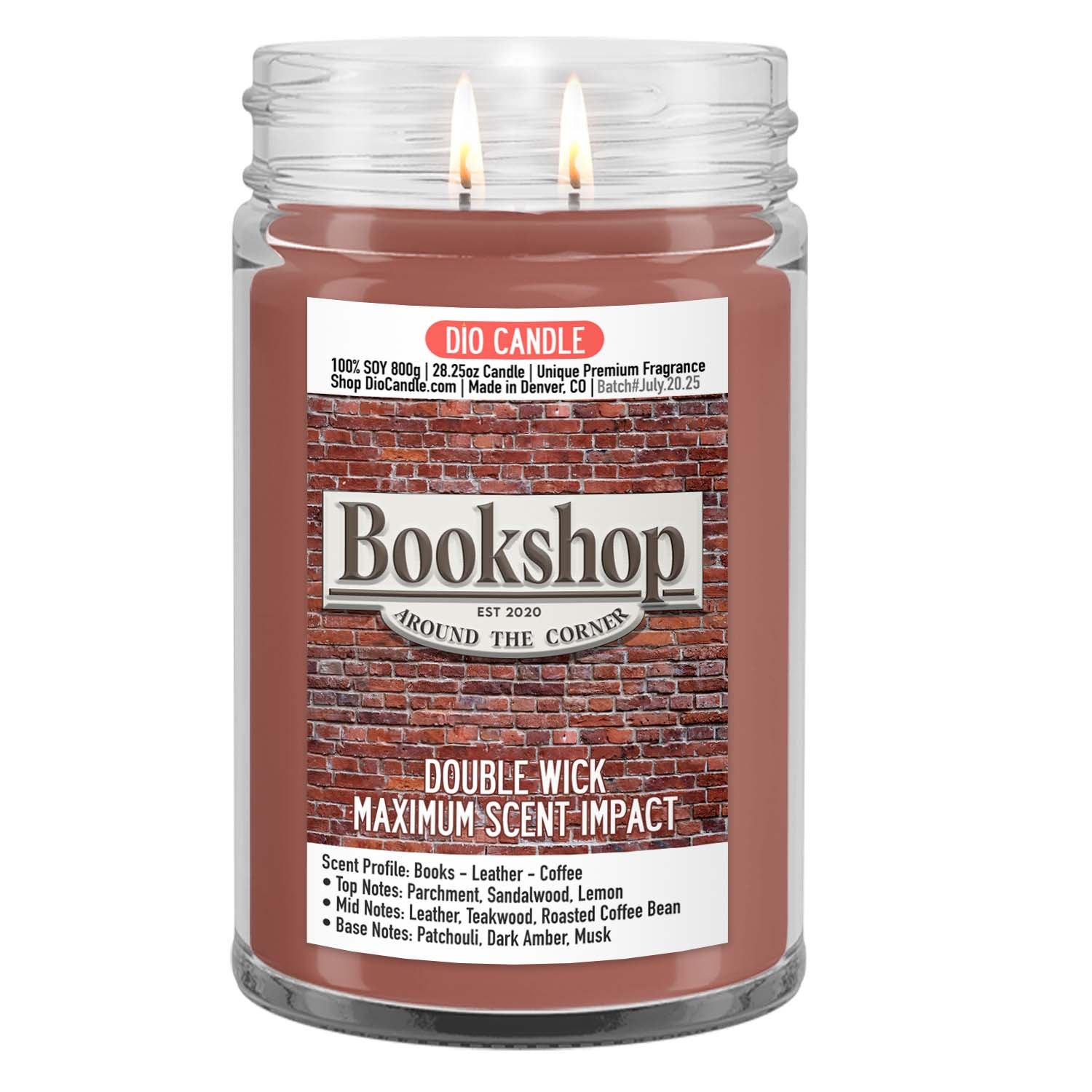 Bookshop Candle