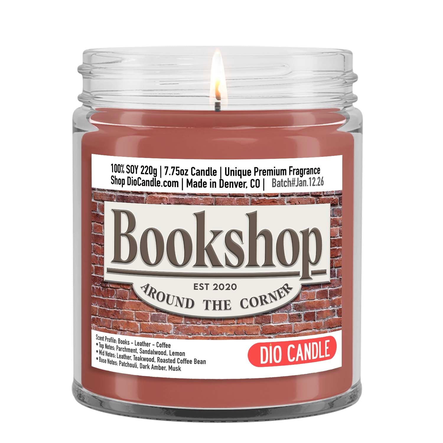 Bookshop Candle