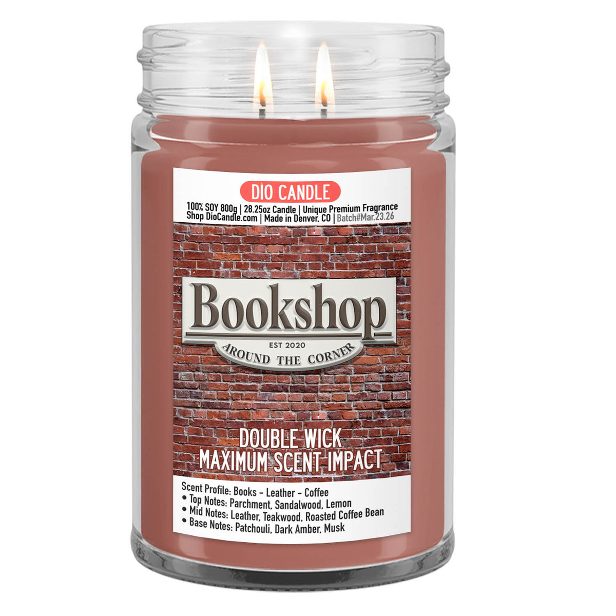 Bookshop Candle