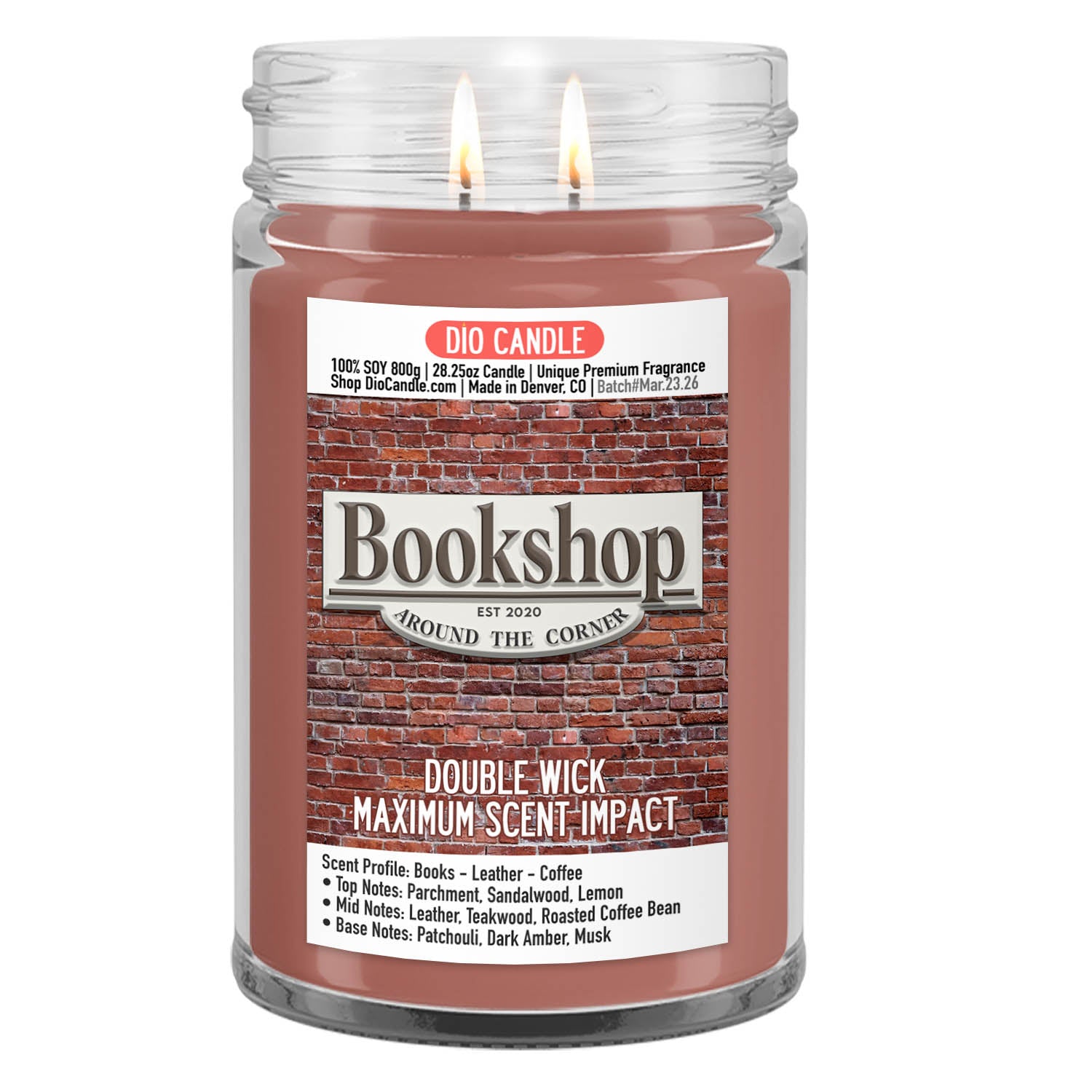 Bookshop Candle