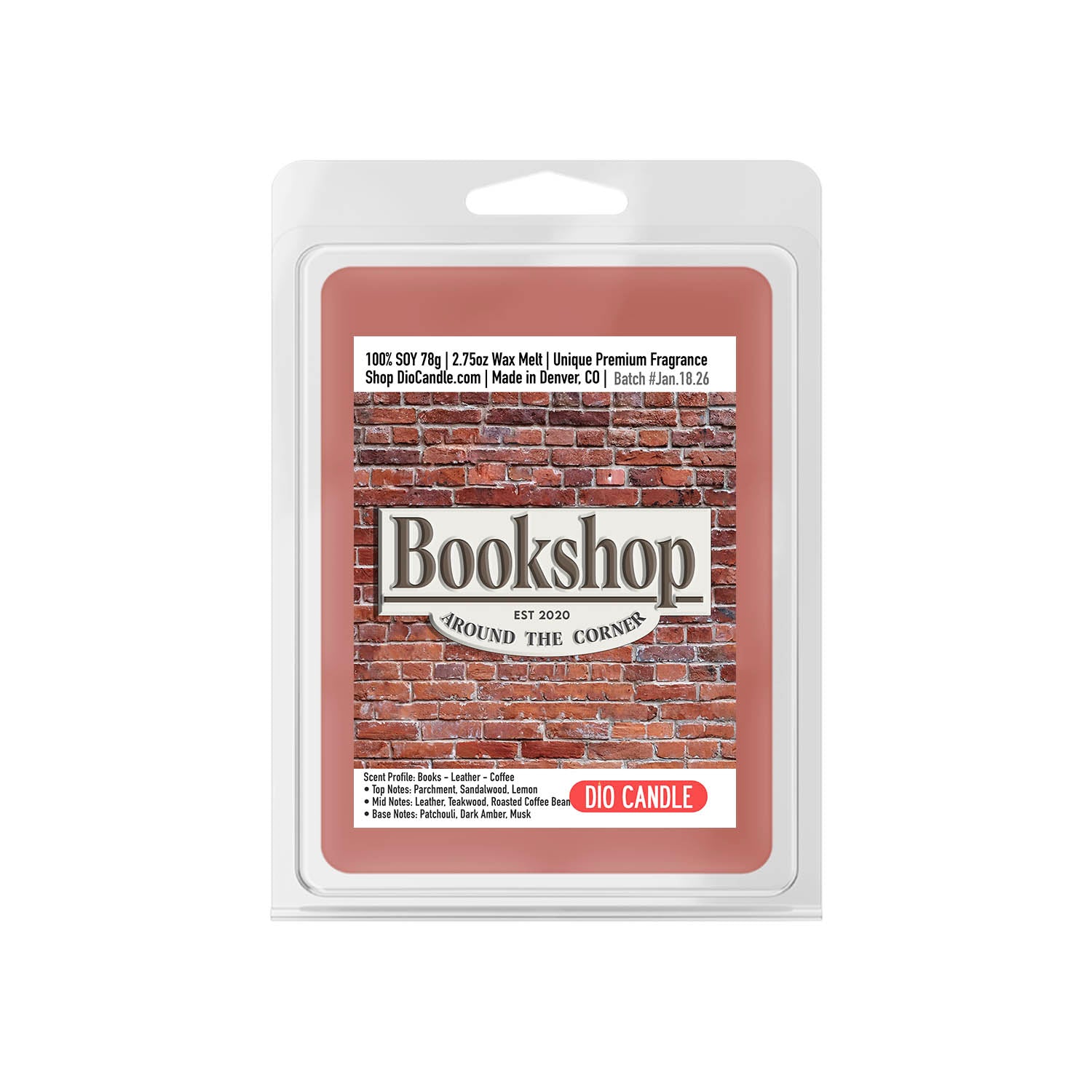 Bookshop Candle