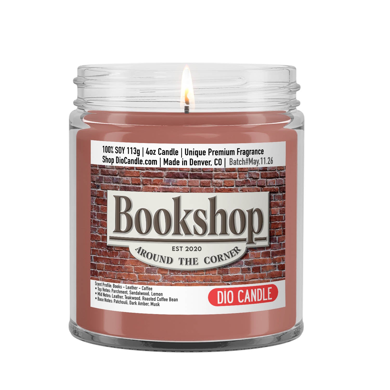 Bookshop Candle