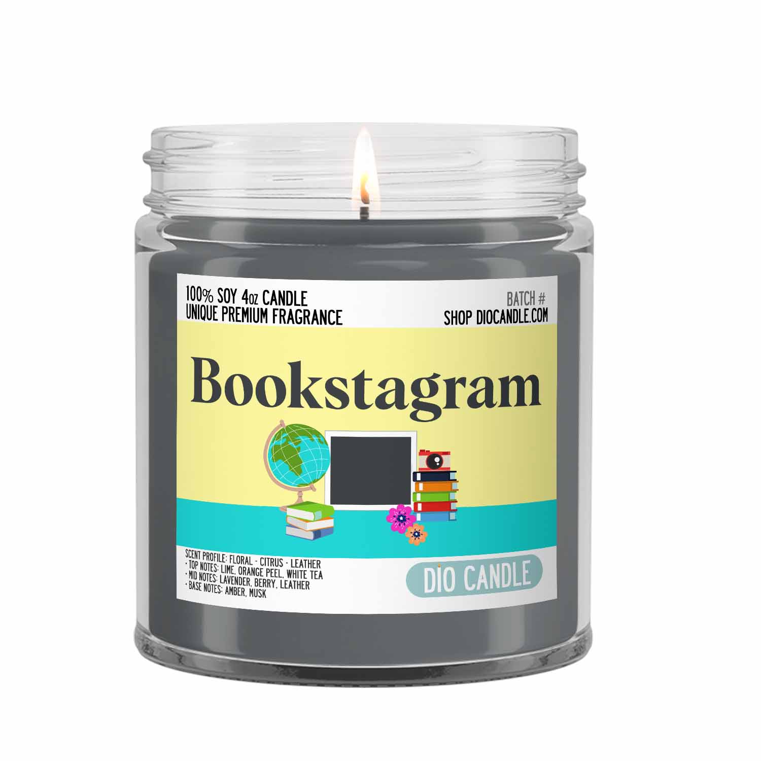 Bookstagram Candle