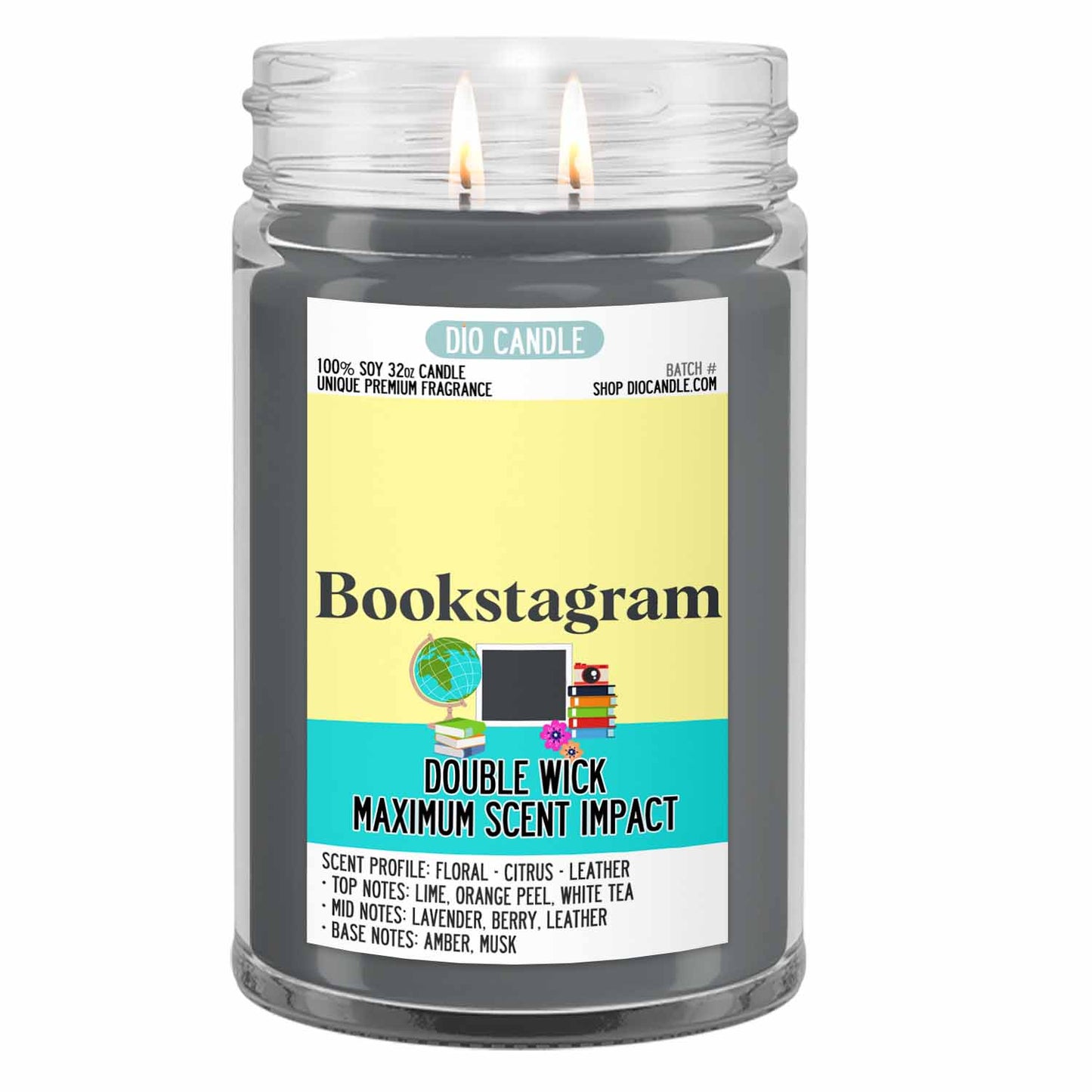 Bookstagram Candle