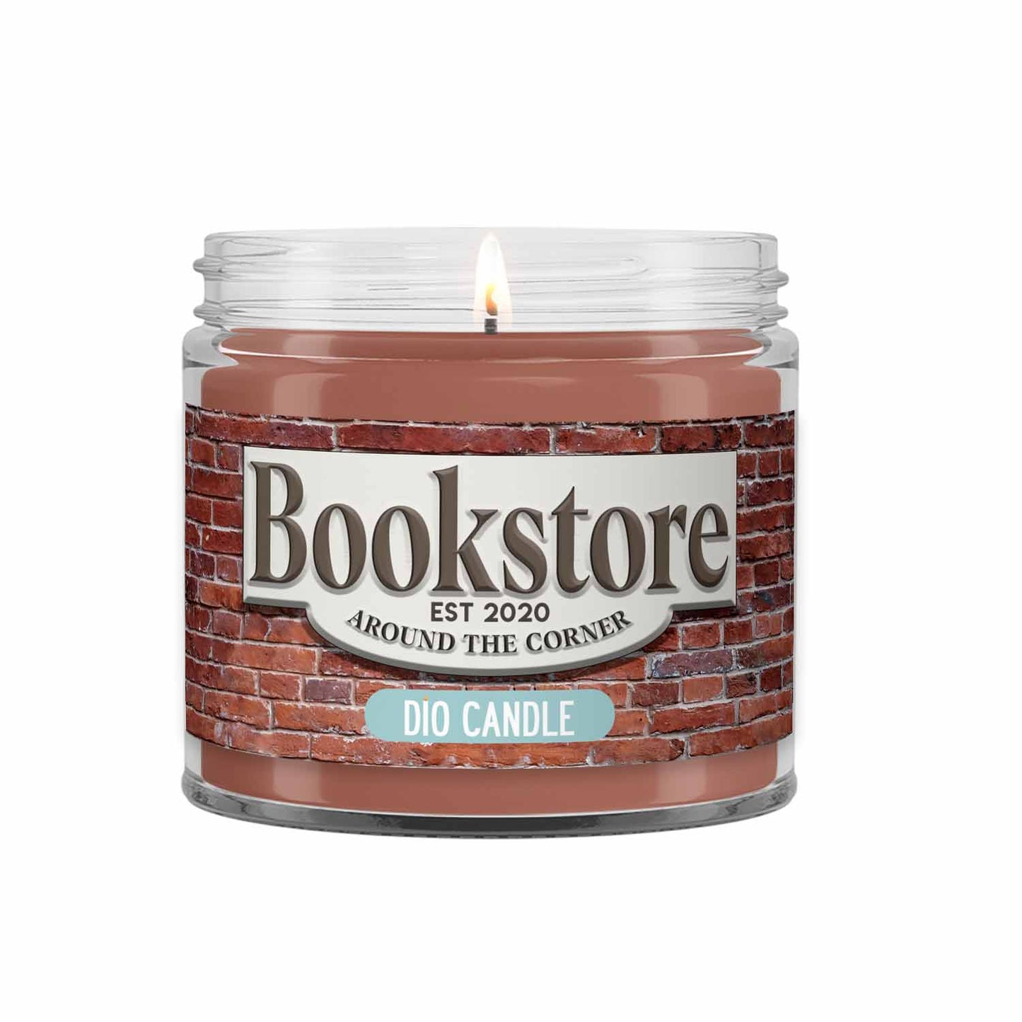 Bookstore Candle