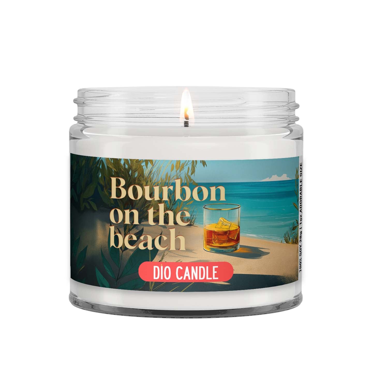 Bourbon on the Beach Candle