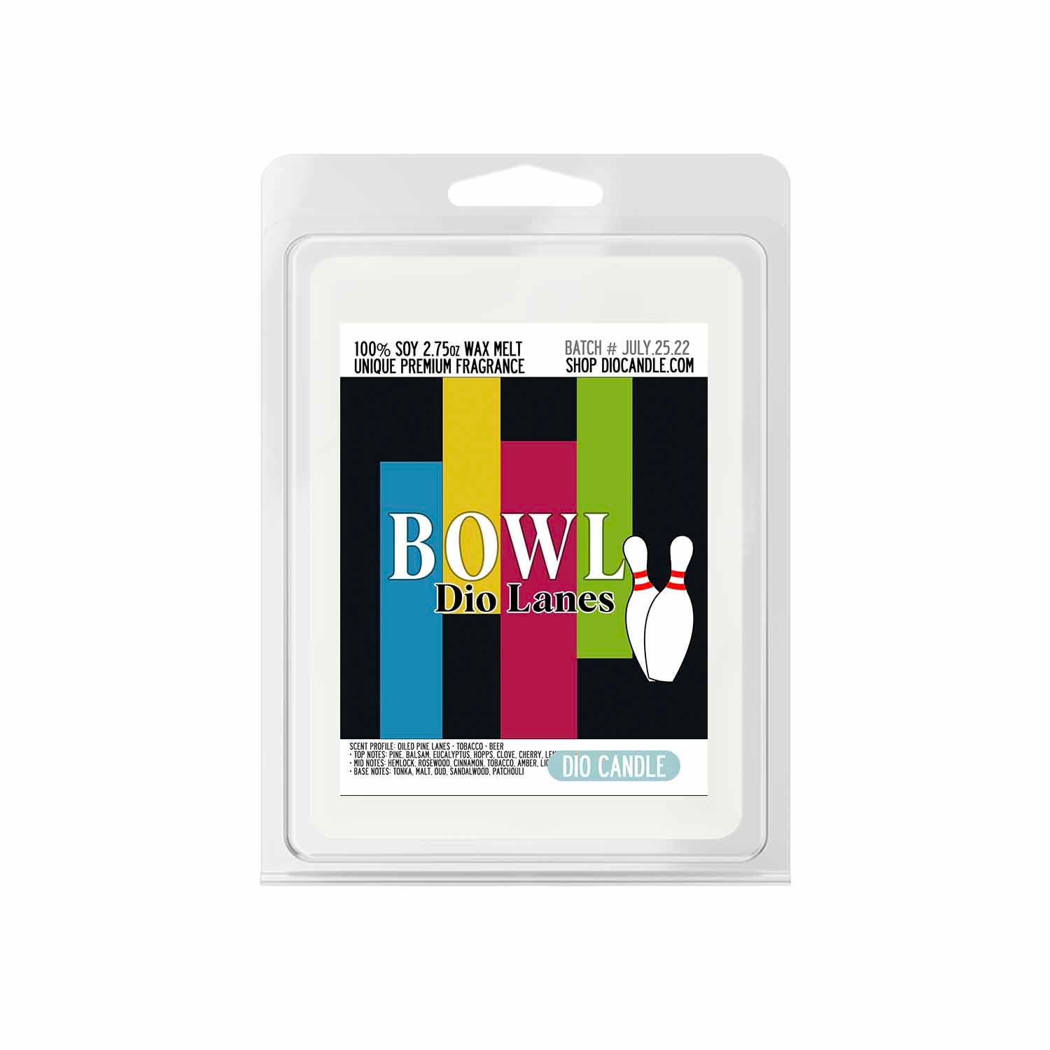 Bowling Alley Candle - Pine Lanes - Tobacco - Beer - Scented Soy – Dio  Candle Company