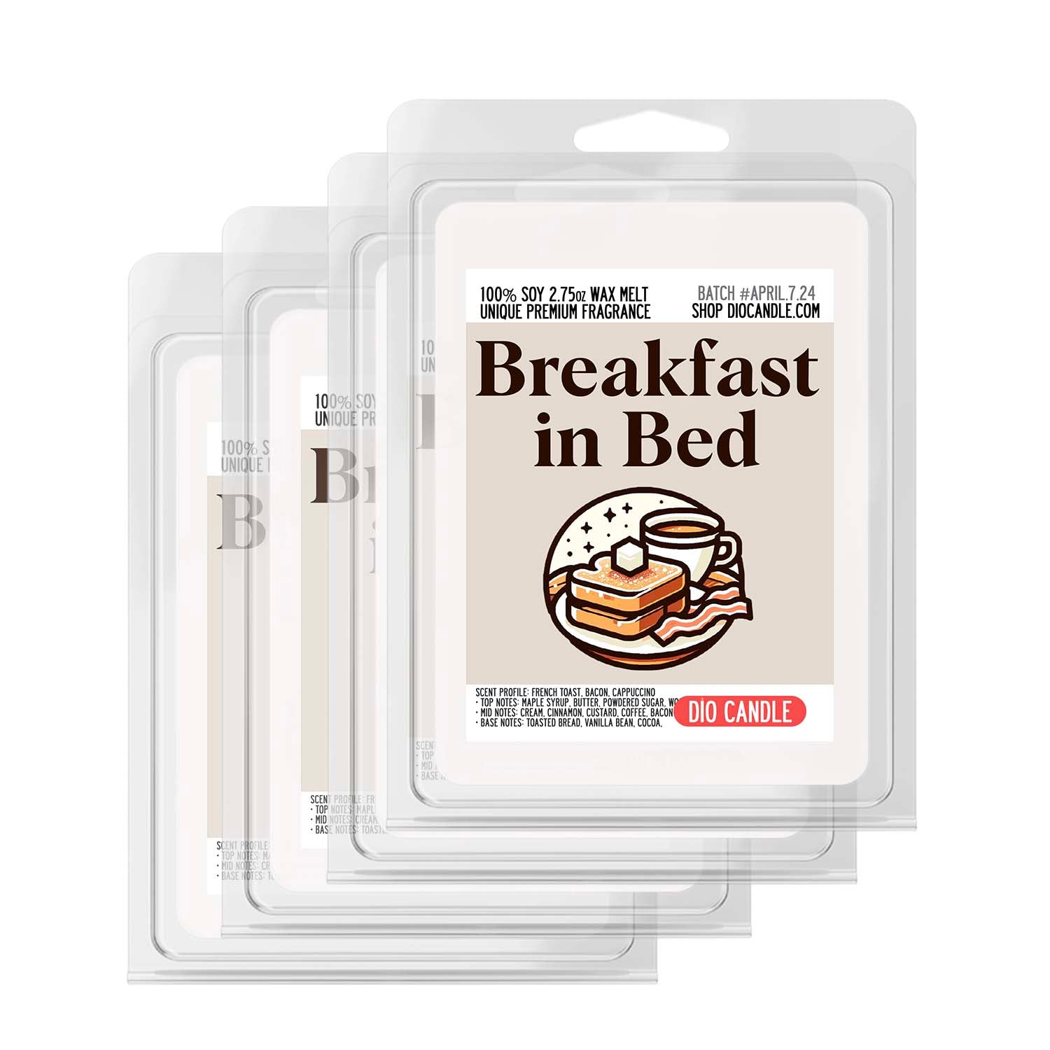 Breakfast in Bed Candle