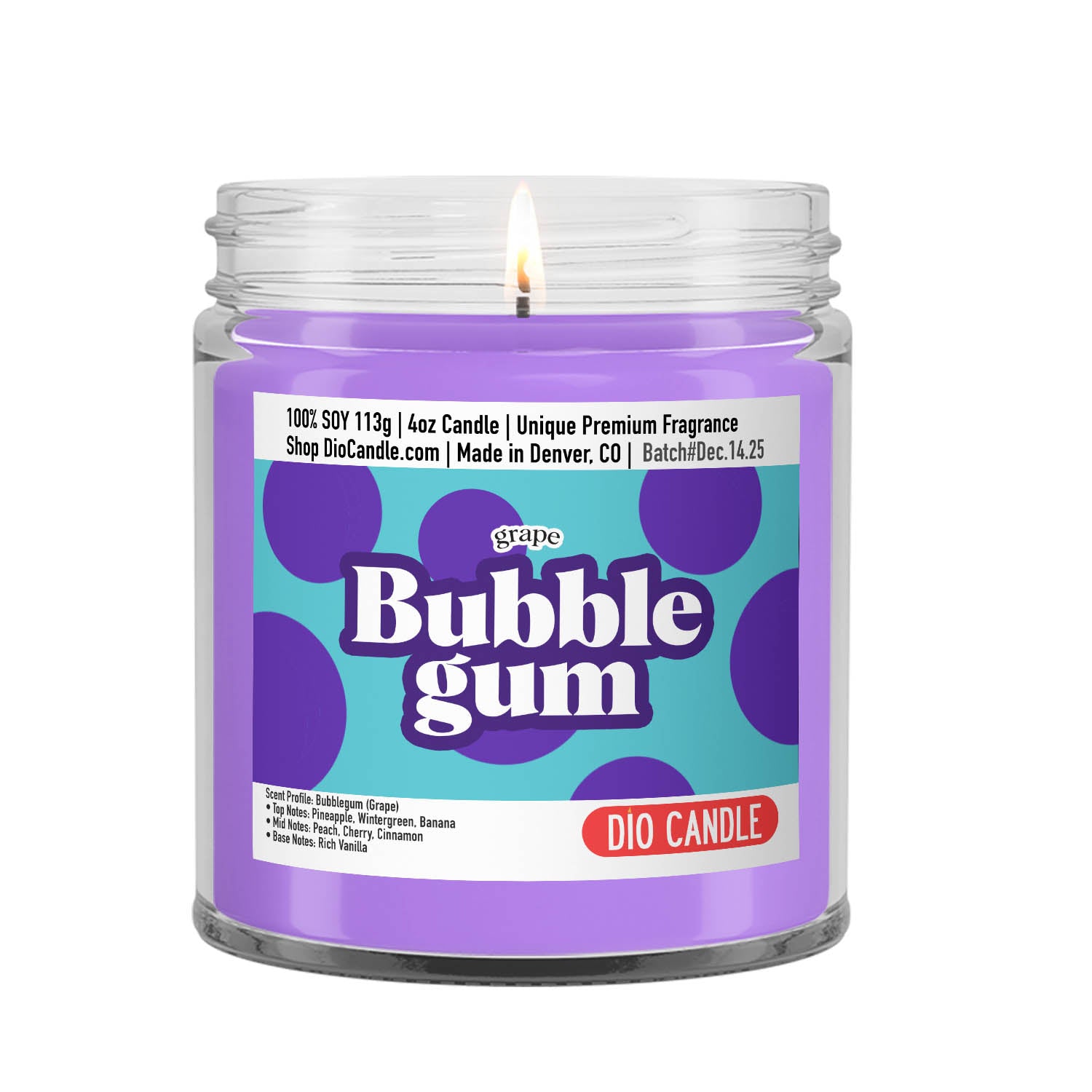 Bubblegum Candle