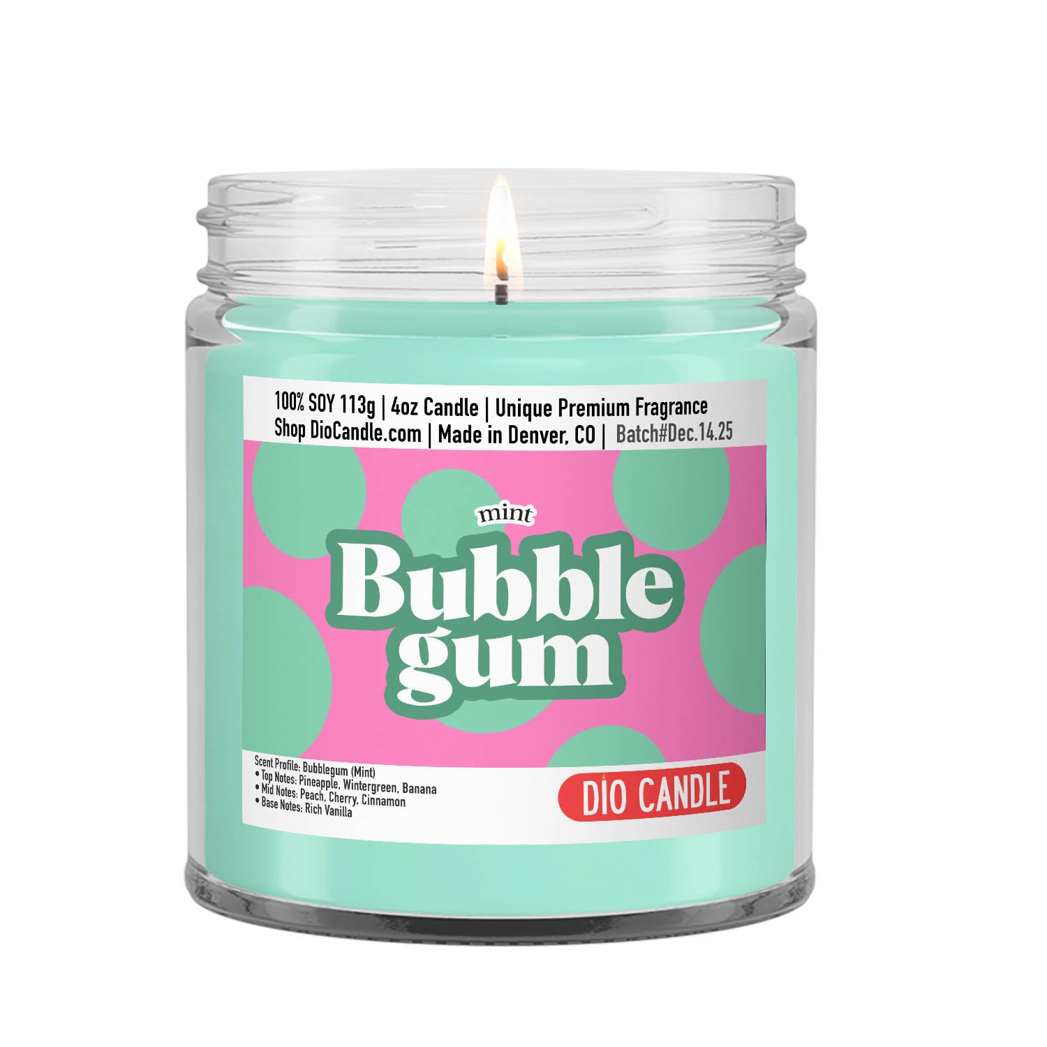 Bubblegum Candle