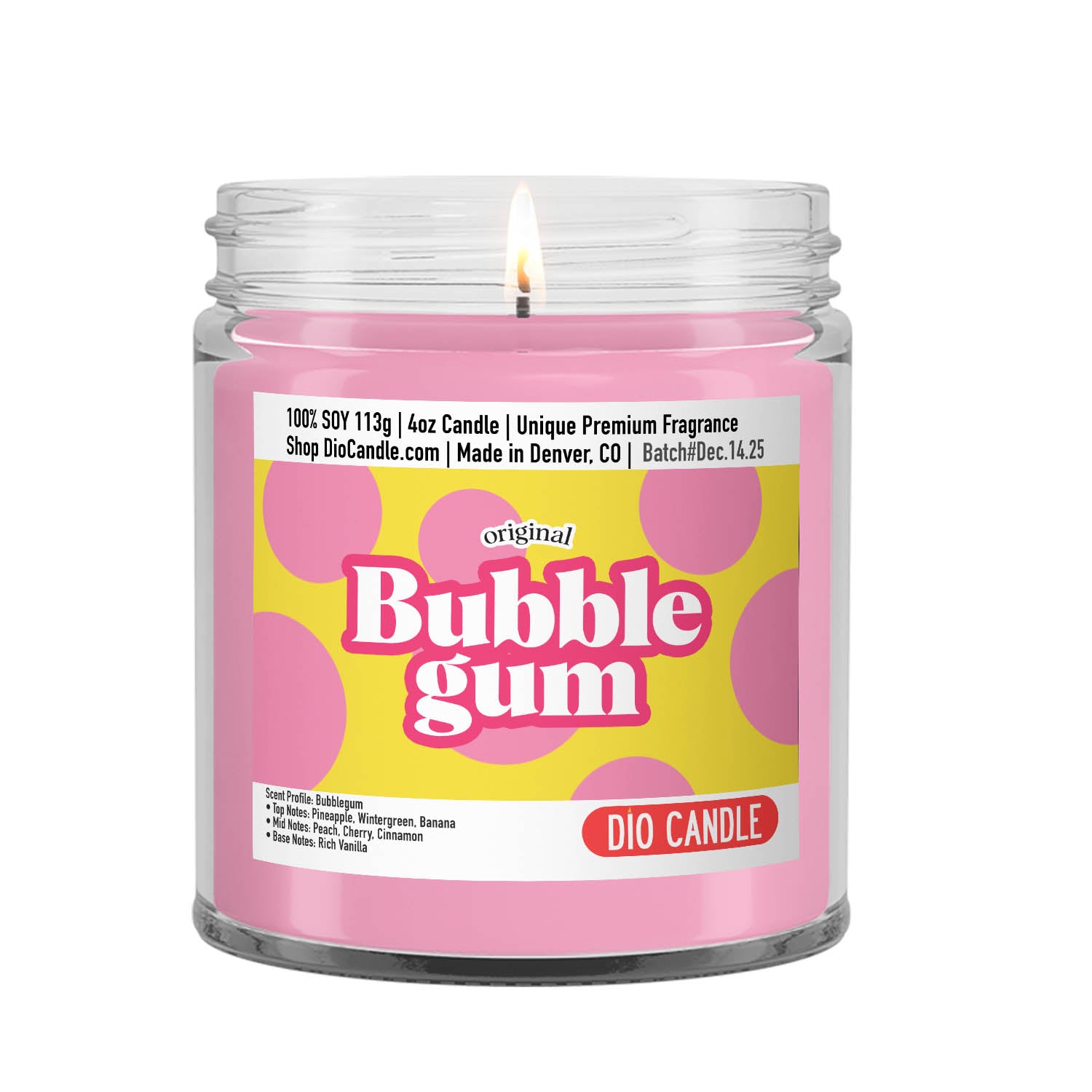 Bubblegum Candle