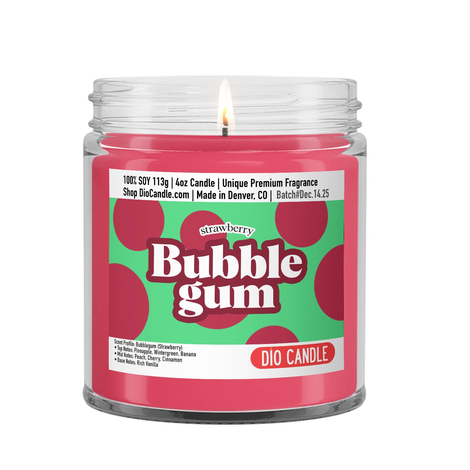 Bubblegum Candle
